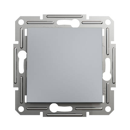 Перемикач Schneider Electric Asfora сталь одноклавішний внутрішній перехресний EPH0500162, фото 1