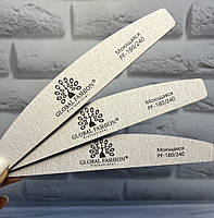 Пилки для нігтів Global Fashion 180/240, що миється
