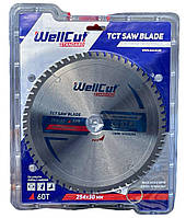 Диск пильний по дереву WellCut Standard 254*30 60T (ламінат)