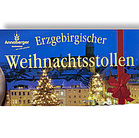 Штоллен Annaberger Erzgebirgischer Weihnachtsstollen 1000g