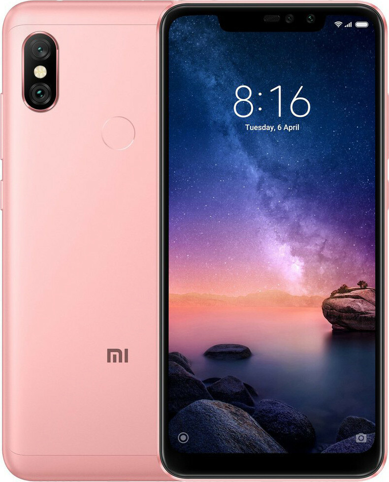 Смартфон Xiaomi Redmi 6 Pro 4/64GB Pink Global Rom