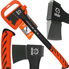 Сокира колун теслярська для рубки та колки дров універсальна з чохлом Demon M82818 1,25 кг