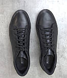 Rosso Avangard Puran Leather BS Взуття великих розмірів чоловічі шкіряні кросівки чорні кеди повсякденні Rosso Avangard Puran Leat, фото 9