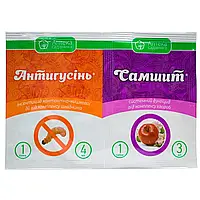 Інсектофунгіцид Антигусінь 4 мл + Самшит 3 мл Укравіт