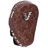 Лапи вигнуті для боксу та єдиноборств (2 шт) PU VELO VL-2216 24x19x9 см, фото 3