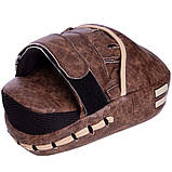 Лапи вигнуті для боксу та єдиноборств (2 шт) PU VELO VL-2216 24x19x9 см, фото 4