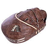 Лапи вигнуті для боксу та єдиноборств (2 шт) PU VELO VL-2216 24x19x9 см, фото 5