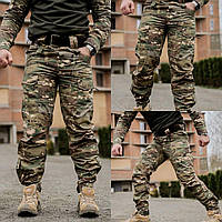 Штани тактичні 13 кишень Grifon мультикам ріп-стоп (вафелька) Apex (МКН)