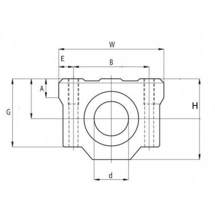 SMA30UU лінійний підшипник (на вал 30мм), виробник CX Польща, фото 2