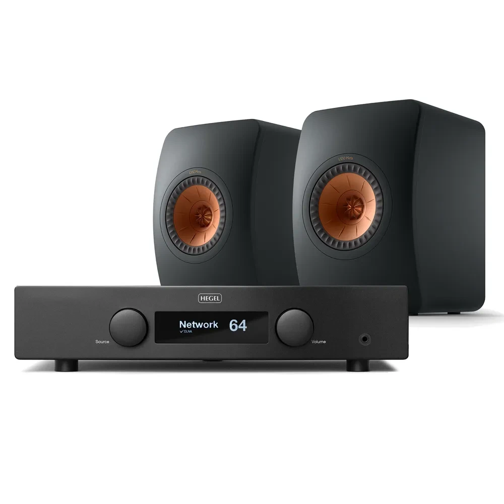 Стереокомплект Kef LS50 Meta + Hegel H95, фото 1
