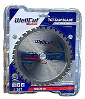 Диск пильний по дереву WellCut Standard 185*20 36T(ламінат)