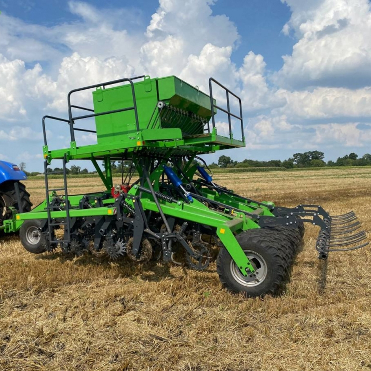 Механічна дисково-анкерна сівалка Green Plains TSM 3,9 м, фото 1