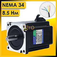 Шаговый двигатель NEMA 34 8.5 Нм 5.8 А 86BYG250D-14, биполярный шаговый мотор для станка ЧПУ и 3D-принтера