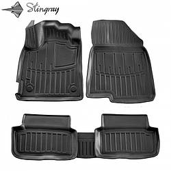 3D Килимки Renault Sandero 3 2020-(comfort) Stingray Автокилимки в салон