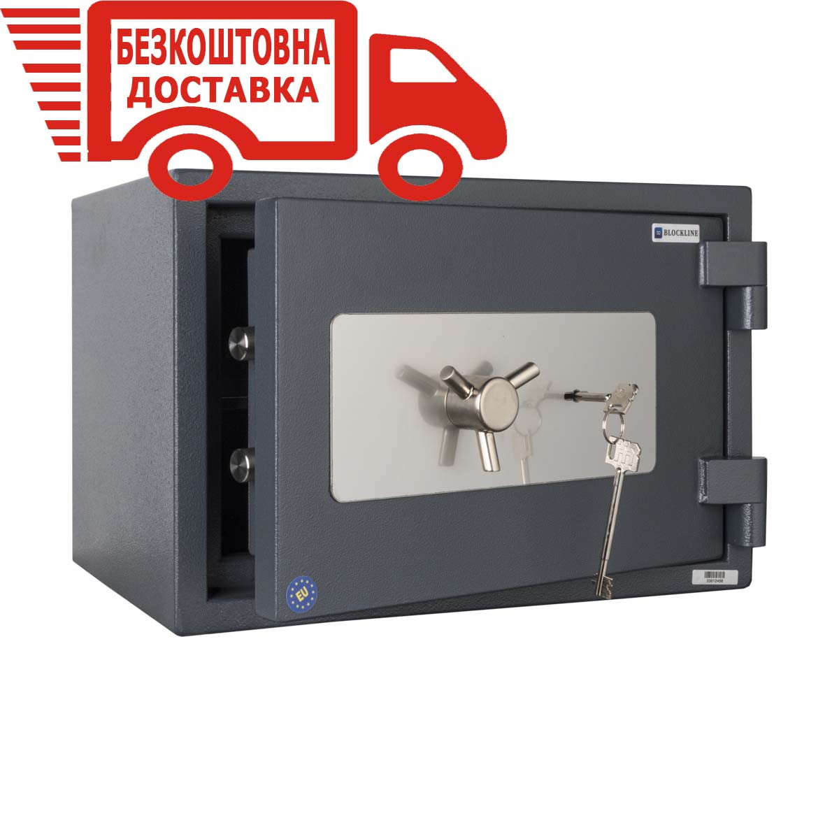 Сейф вогнезламостікий Old Guard 3450 KL в меблі, від зламу 2 клас, від вогню 30 хв., 340х500х345(ВхШхГ), сейф для грошей, фото 1
