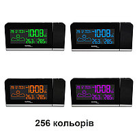 Настільний Мультифункціональний Проекційний Годинник Technoline WT539 Black (WT539) Німеччина, фото 3