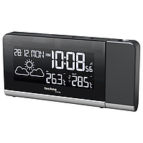 Настільний Мультифункціональний Проекційний Годинник Technoline WT539 Black (WT539) Німеччина, фото 5