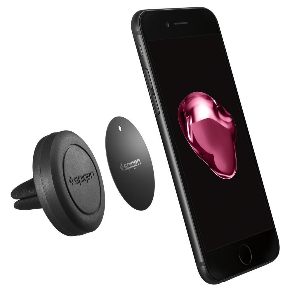 Магнітний автотримач Spigen KuelTM A200, Black (SGP11583)