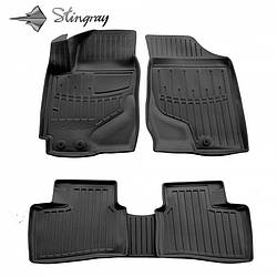 3D Килимки Kia Cerato 2008-2012 Stingray Автокилимки в салон