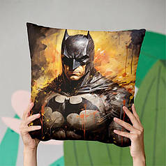 Декоративна подушка 45х45 см, «Бетмен арт. Batman art»