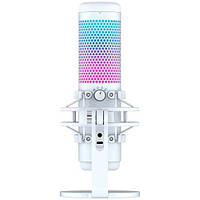 Микрофон для ПК/ для стриминга, подкастов HyperX QuadCast S White (519P0AA)