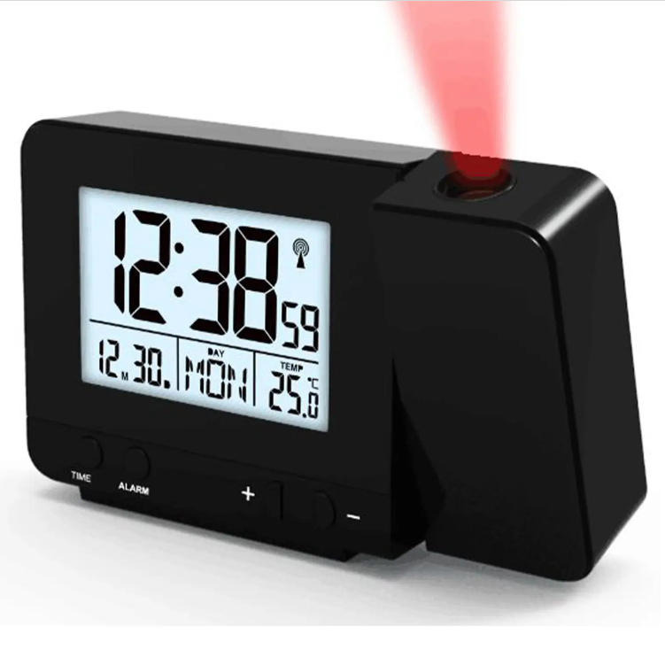 Настільний Мультифункціональний Проекційний Годинник Technoline WT546 Black (WT546) Німеччина