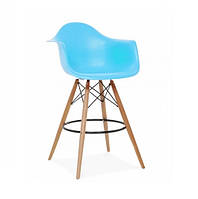 Кресло барное Тауэр Вуд Eames синий
