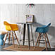 Стілець барний Тауер Вуд Eames жовтий, фото 4