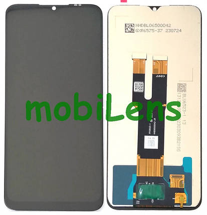 Nokia C22, TA-1533, C32 TA-1534, FPC6523-1 Дисплей + тачскрін (модуль) чорний, фото 1