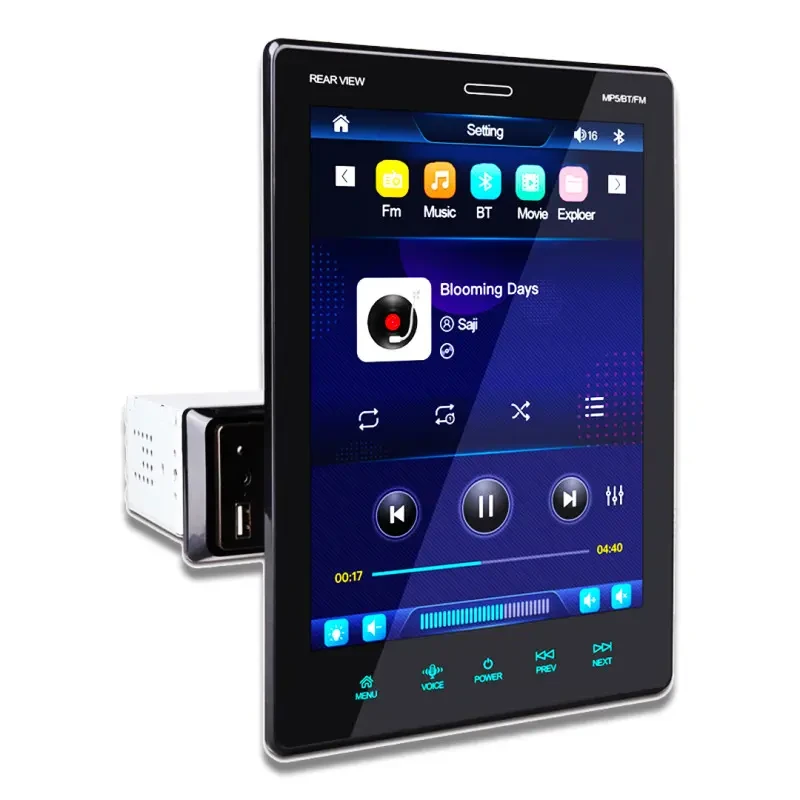 Магнітола в авто 1Din екран 9.5' Pioneer Tesla Style 9510A GPS
