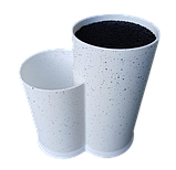 Підставка для ножів та кухонного приладдя Empire 2 відділення, фото 2