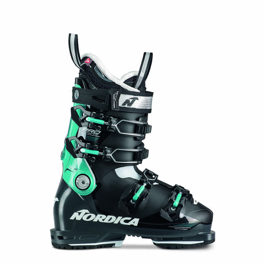Гірськолижні черевики Nordica PRO Machine 95 W GW black/anthracite/blue 2024
