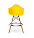 Стілець барний Тауер Вуд Eames жовтий, фото 2