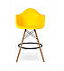Стілець барний Тауер Вуд Eames жовтий, фото 3