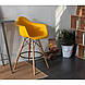 Стілець барний Тауер Вуд Eames жовтий, фото 5