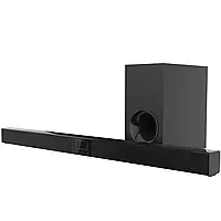 Акустична система для ПК колонка самбуфер OMEGA SoundBar + Subwoofer OG87 50W Чорний