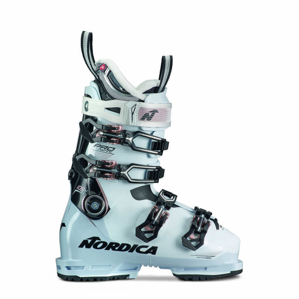 Гірськолижні черевики Nordica PRO Machine 105 W GW White/Black/Pink 2024