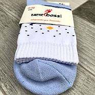 Шкарпетки жіночі махрові бавовна ВженеBOSSі, розмір 36-40, блакитні, 012453, фото 3