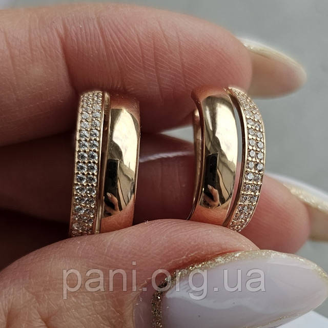 Сережки золоті