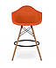 Крісло барне Тауер Вуд Eames помаранчеве, фото 2