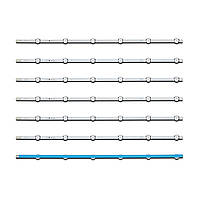 LED підсвітка 55" Techwood 55A04B  55-FFD-5520 1 планка