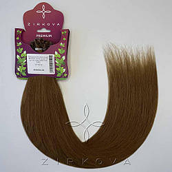 Натуральне Слов'янське Волосся на Капсулах 50 см 100 грам, Шоколад №05