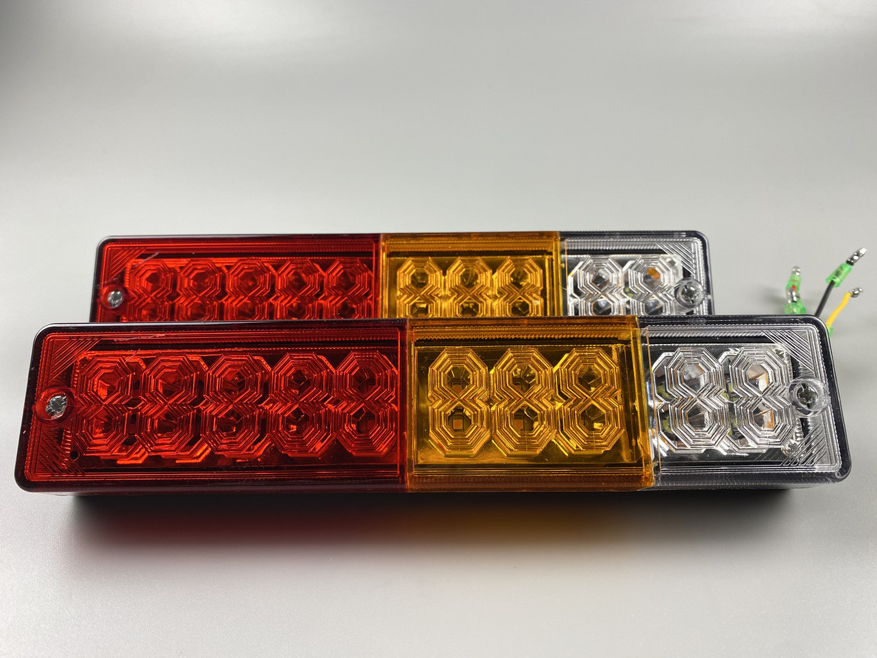 Задній ліхтар світлодіодний COB LED заднього ходу автомобіля вантажівок і спецтехніки, задні ліхтарі 12/24/30, фото 1
