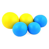 Желейные шарики желтые/голубые