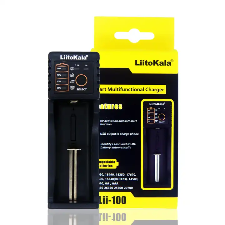 Зарядний пристрій Liitokala Lii-100 повербанк