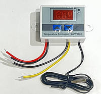 Реле температуры 220В с выносным датчиком температуры - терморегулятор цифровой, термостат от 220В