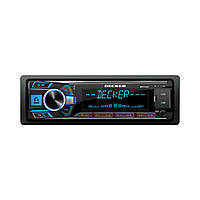 Автомагнітола DECKER MDR-122 BT, 2 виходи на сабвуфер, Bluetooth, FM/AM тюнер, 1 Din магнітолу
