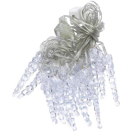 Гірлянда електрична LED 20шт. 4м. Бурульки об'ємні мультиколір D-23, фото 2