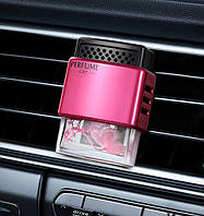Освежитель воздуха в авто на дефлектор Bushineco 10 мл Розовый