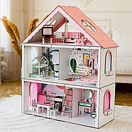 "Фантазія" ляльковий будиночок NestWood для Барбі, рожевий, фото 8